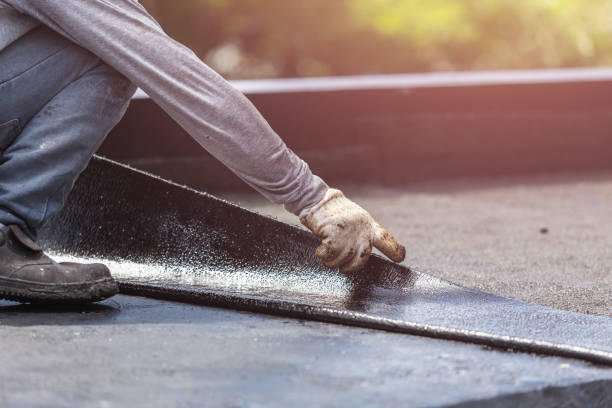 Professional Crawl Space Encapsulation technician working in Ringoes, NJ
